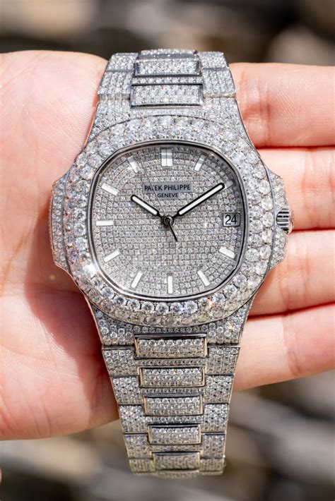 patek philippe gold watch with diamonds|Patek Philippe geneve gold watch.